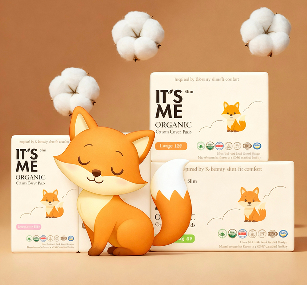 Organic Cotton Pads UK: Meet IT’S ME Slim, the K-Beauty Inspired Period Care Choice
