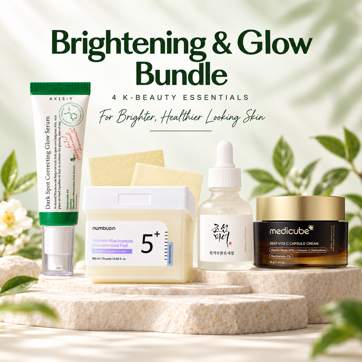 September Brightening & Glow Bundle – 4 K-Beauty Essentials