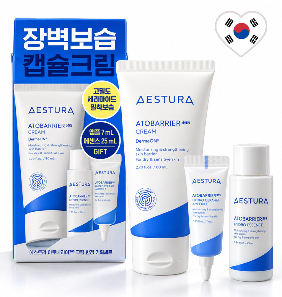 AESTURA ATOBARRIER365 Cream 80ml with 2 Free Samples