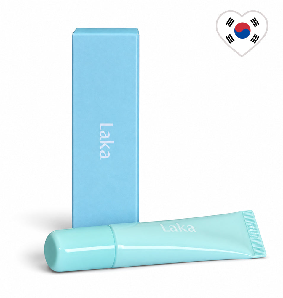 Laka Soothing Prep Lip Mask 10ml aqua tube and box