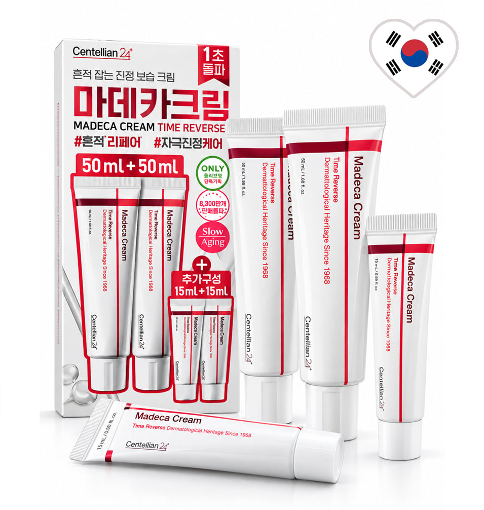Centellian24 Madeca Cream Time Reverse 50ml Duo with 2 Mini Creams 15ml