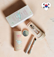NBPSIS Cinnamoroll Custom Mood On Roller makeup kit with case and applicators