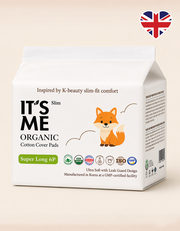 IT’S ME Slim Organic Cotton Cover Pads Super Long 6P