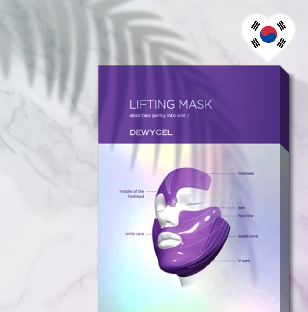 [DewyCel] 7 Lifting Mask 16g, 4 Sheets (1 Pack) >> KOREA Dispatch