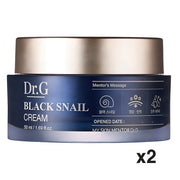 [Dr.G] Black Snail Cream Duo, 50ml x2pcs