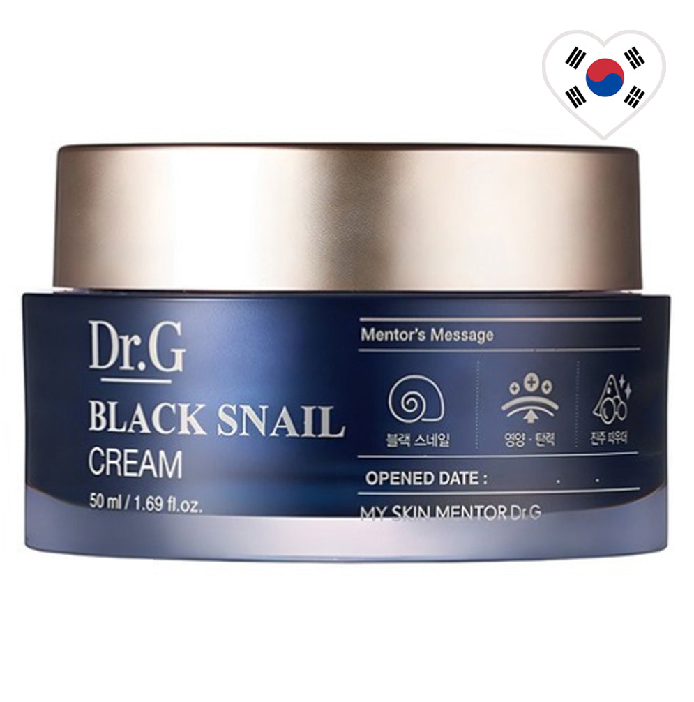 [Dr.G] Black Snail Cream Duo, 50ml >> KOREA Dispatch