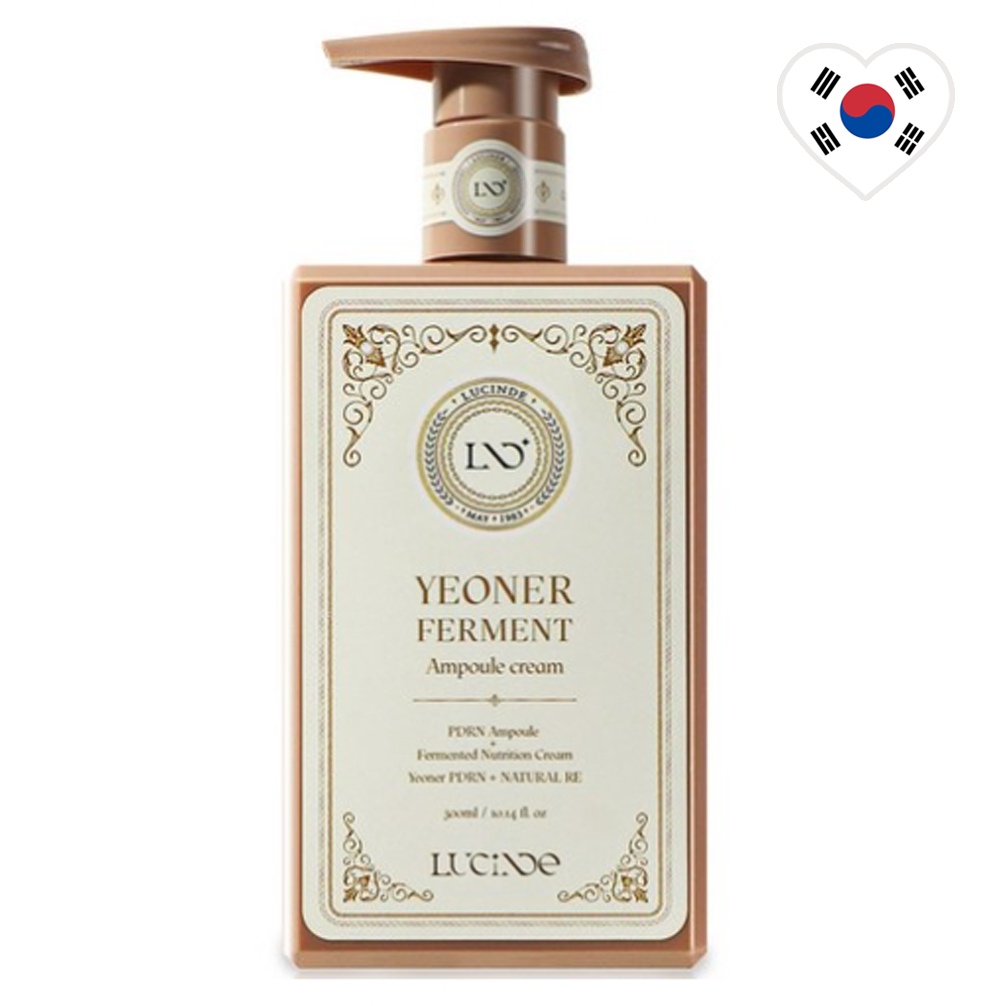 [LUCINDE] PDRN Salmon Patented Fermented Ampoule Cream, 300ml >> KOREA Dispatch