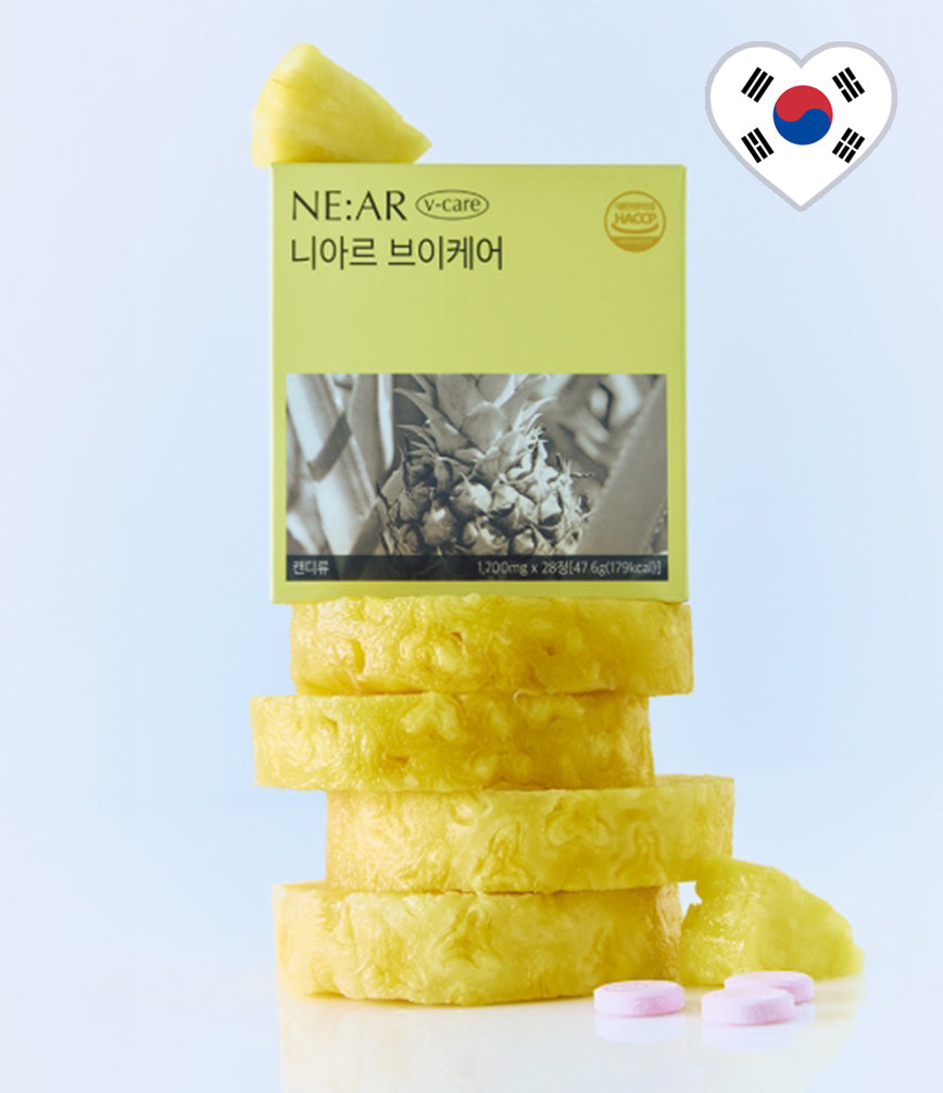 [NE:AR] Daily Pineapple Tablets – A Simple Step Toward Feeling Light – 28 Tablets (1 Box)ㅣKOREA Dispatch
