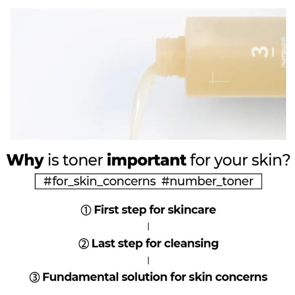 [Numbuzin] No.3 Super Glowing Essence Toner 200ml