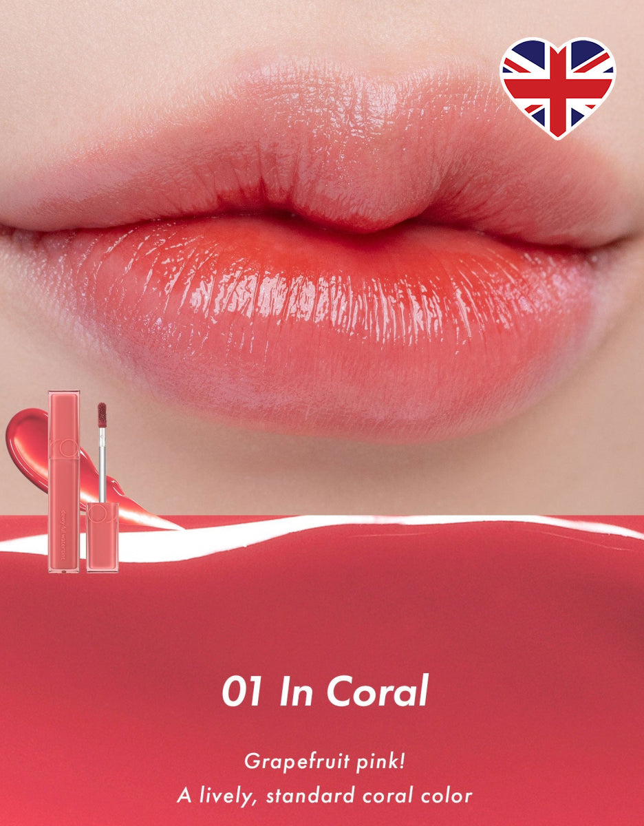 [rom&nd] DEWYFUL WATER TINT 01.IN CORAL